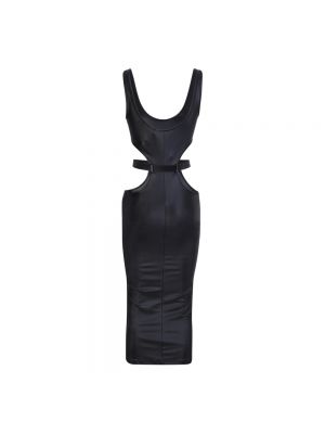 Sukienka długa Versace Jeans Couture czarna