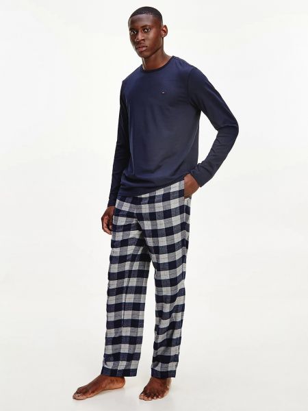 Pižama s karirastim vzorcem Tommy Hilfiger