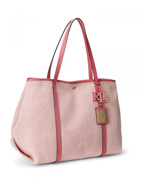 Nakupovalna torba Lauren Ralph Lauren bela