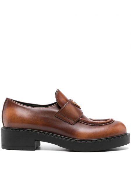 Loafers Prada brun