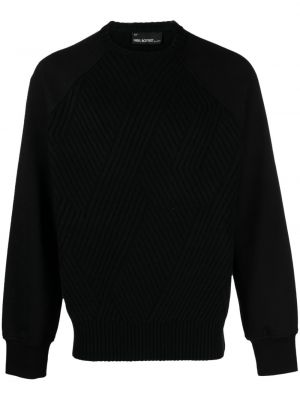 Вълнен пуловер Neil Barrett черно