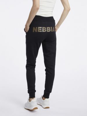 Sport nadrág Nebbia fekete