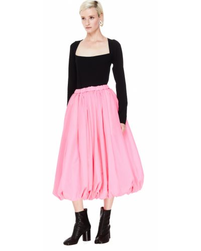 Плиссированная юбка Comme Des Garçons, розовая