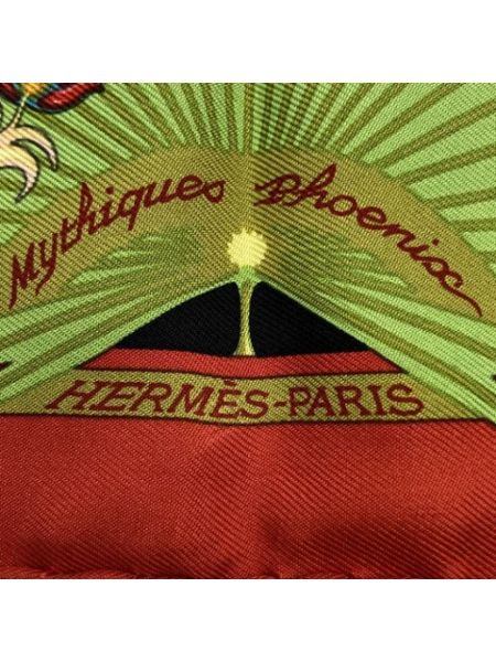 Jedwabna szal retro Hermès Vintage