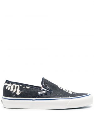 Sneakers med slip-on Vans blå