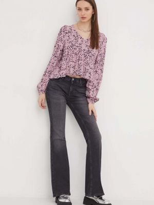Bluza s printom Tommy Jeans ružičasta