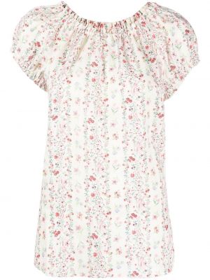 Блуза на цветя с принт See By Chloé бяло