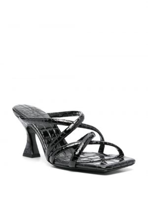 Kožené sandály Dorothee Schumacher černé