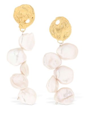 Boucles d'oreilles à boucle Alighieri argenté