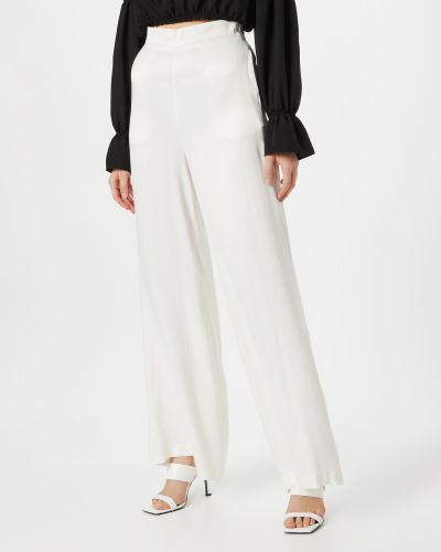 Широки панталони тип „марлен“ Coast бяло