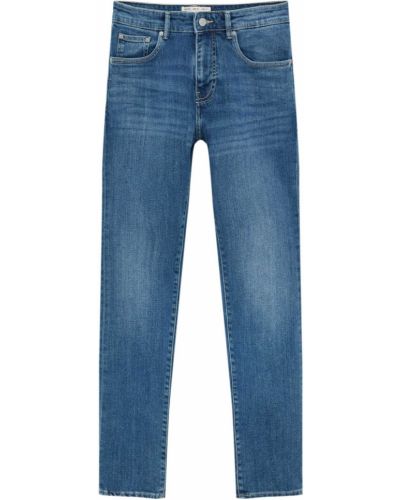 Blugi skinny Pull&bear albastru