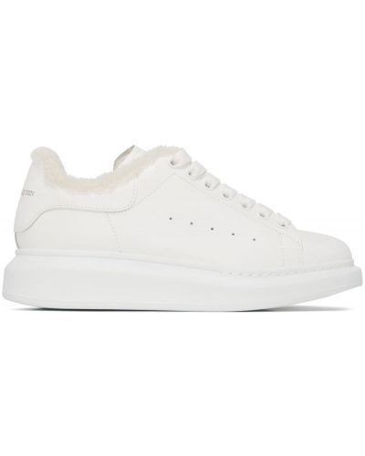 Overdimensjonert sneakers Alexander Mcqueen hvit