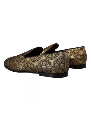 Loafers de tejido jacquard Dolce & Gabbana
