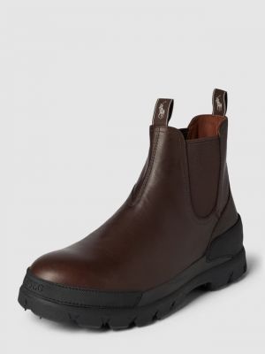 Кожаные ботинки челси Polo Ralph Lauren коричневые