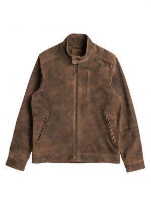 Кожаная куртка Rodd & Gunn коричневая
