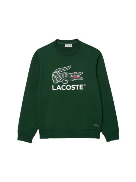 Klassischer sweatshirt Lacoste grün