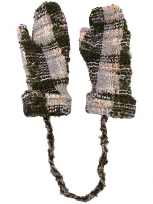 Rokavice s karirastim vzorcem Collina Strada