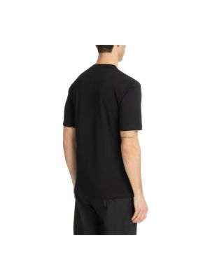 Camisa con estampado abstracto Moschino negro