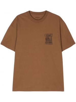 T-shirt Carhartt Wip braun