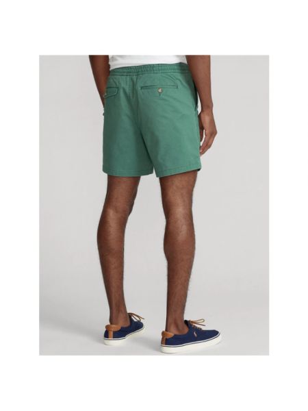 Pantalones cortos de algodón Polo Ralph Lauren verde