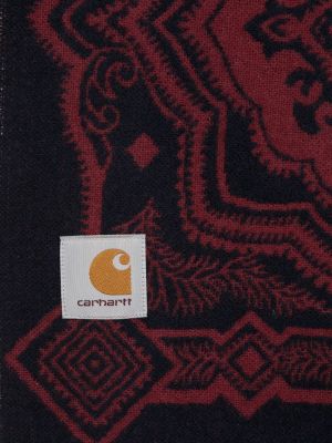 Jacquard schal mit print Carhartt Wip
