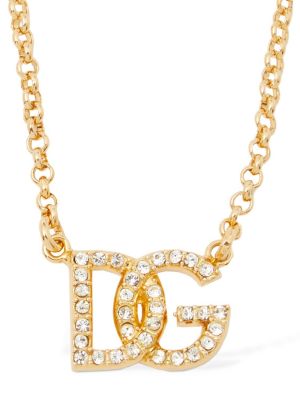 Kristály medál Dolce & Gabbana aranyszínű