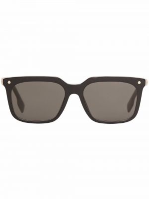 Dryžuotos akiniai nuo saulės Burberry Eyewear juoda
