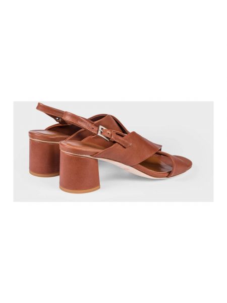 Sandalias de cuero Del Carlo marrón
