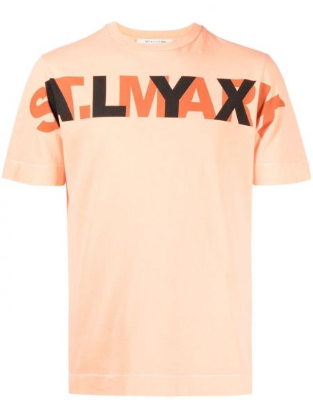 T-shirt mit print 1017 Alyx 9sm orange
