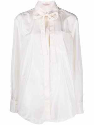 Marškiniai su sagomis Valentino Garavani balta