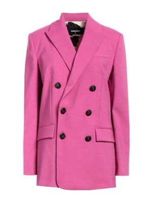 Blazer di lana Dsquared2 rosa