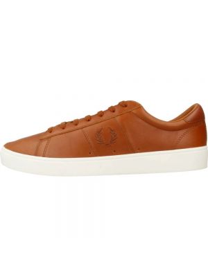 Sneakersy Fred Perry brązowe