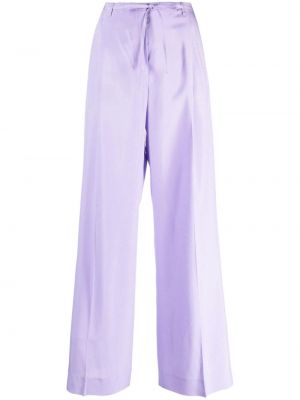 Pantaloni Christian Wijnants violet