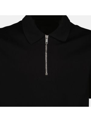Polo con cremallera Givenchy negro