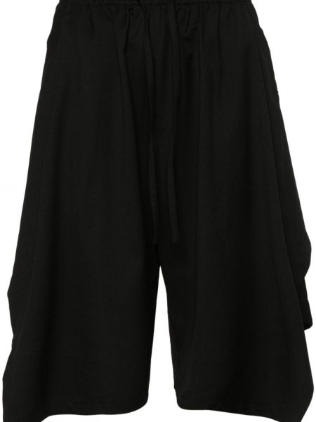 Ασύμμετρη ριγέ φούστα Y-3 μαύρο