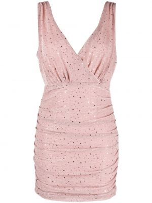 Коктейлна рокля Liu Jo розово