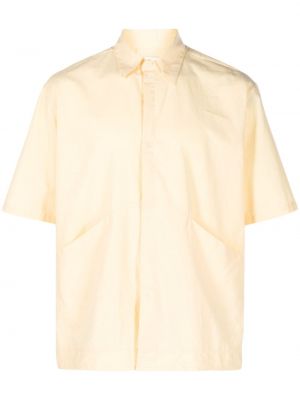 Βαμβακερό πουκάμισο Sage Nation κίτρινο