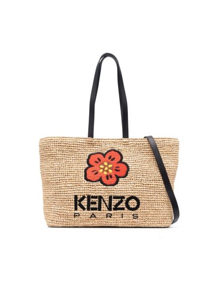 Geblümte shopper handtasche mit taschen Kenzo