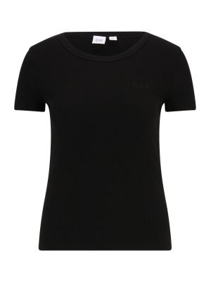 Marškinėliai Gap Tall juoda