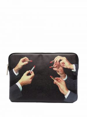 Τσάντα laptop με σχέδιο Seletti
