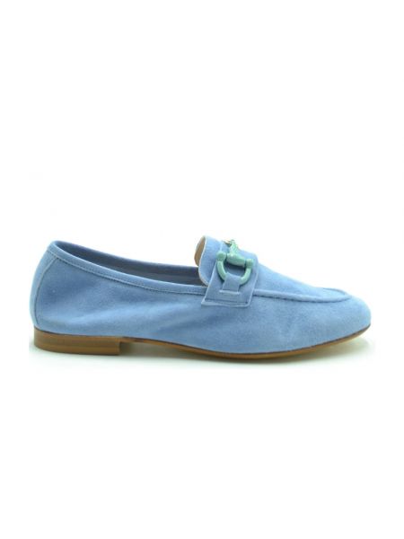 Niebieskie loafers Belle Vie
