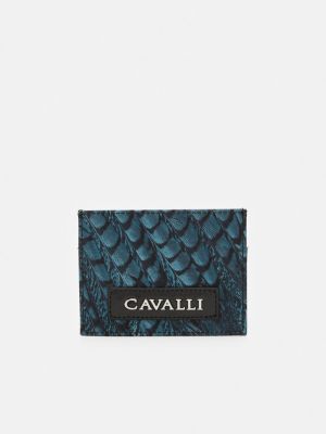Кошелек Roberto Cavalli синий