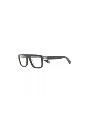 Brille mit sehstärke Philipp Plein schwarz