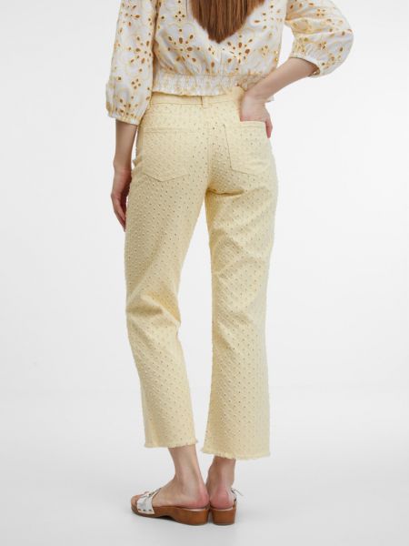 Pantaloni Orsay galben