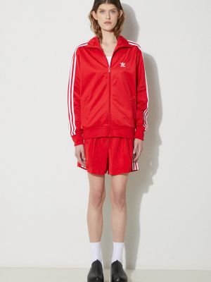 Hlače Adidas Originals rdeča