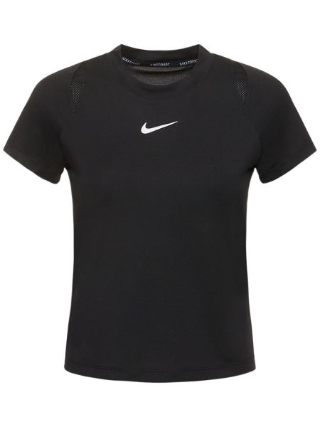 Kortærmet top Nike sort