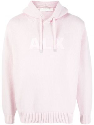 Hoodie en tricot à imprimé 1017 Alyx 9sm rose