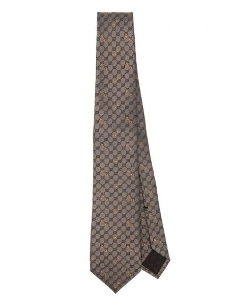 Jacquard slips Gucci brun