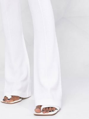 Pletené kašmírové kalhoty Tom Ford bílé