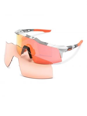 Oversize saulesbrilles 100% Eyewear pelēks